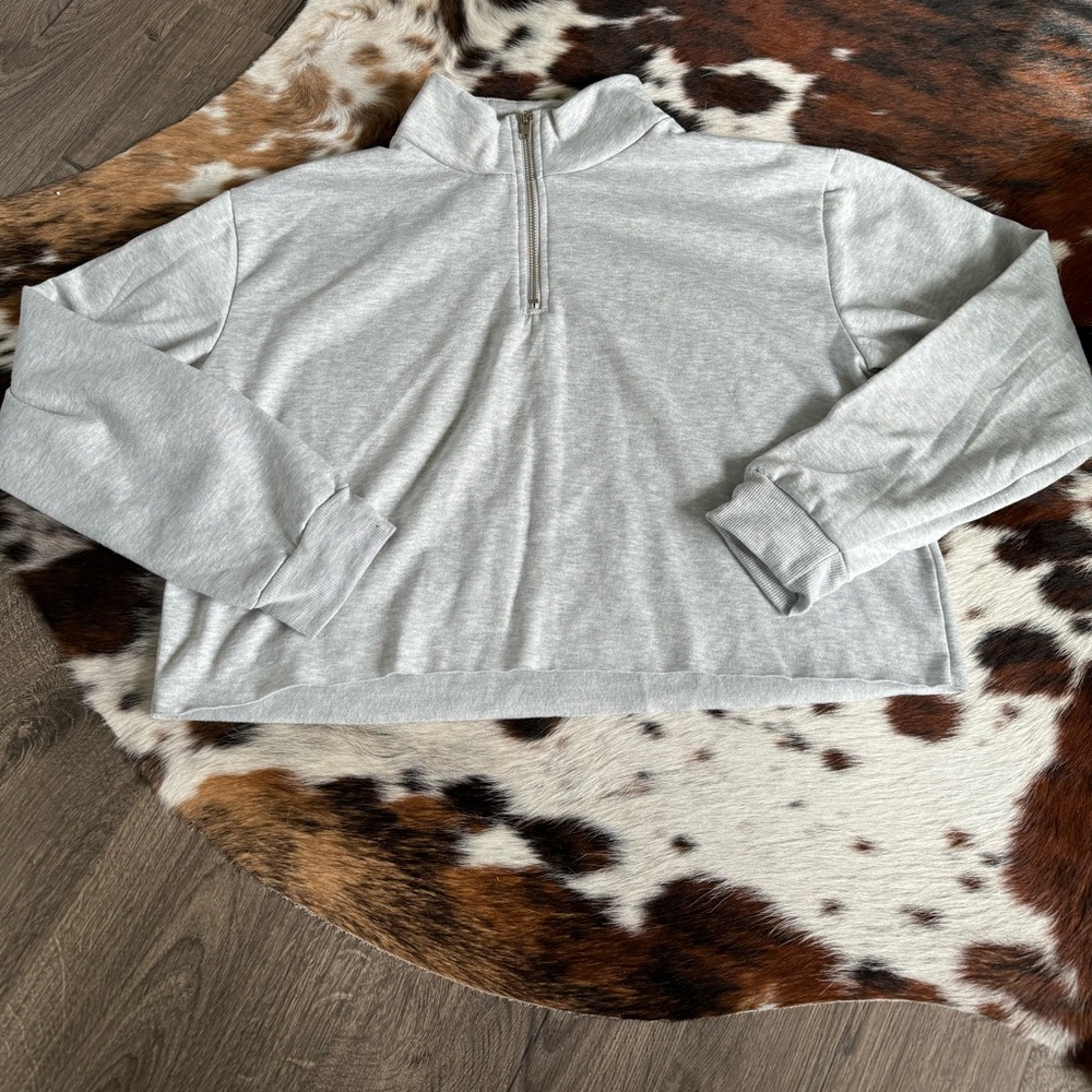 Basic Cropped Jacket - image 1